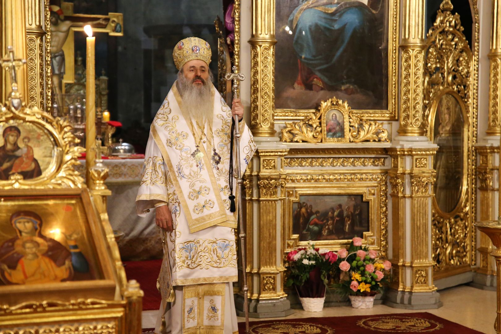 Duminica Sfântului Ioan Scărarul, la Iași: un arhidiacon al Catedralei Mitropolitane a fost hirotonit preot de către IPS Teofan