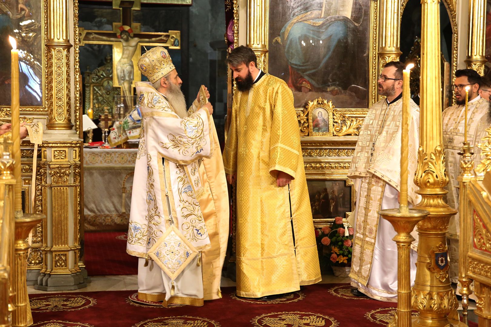 Duminica Sfântului Ioan Scărarul, la Iași: un arhidiacon al Catedralei Mitropolitane a fost hirotonit preot de către IPS Teofan
