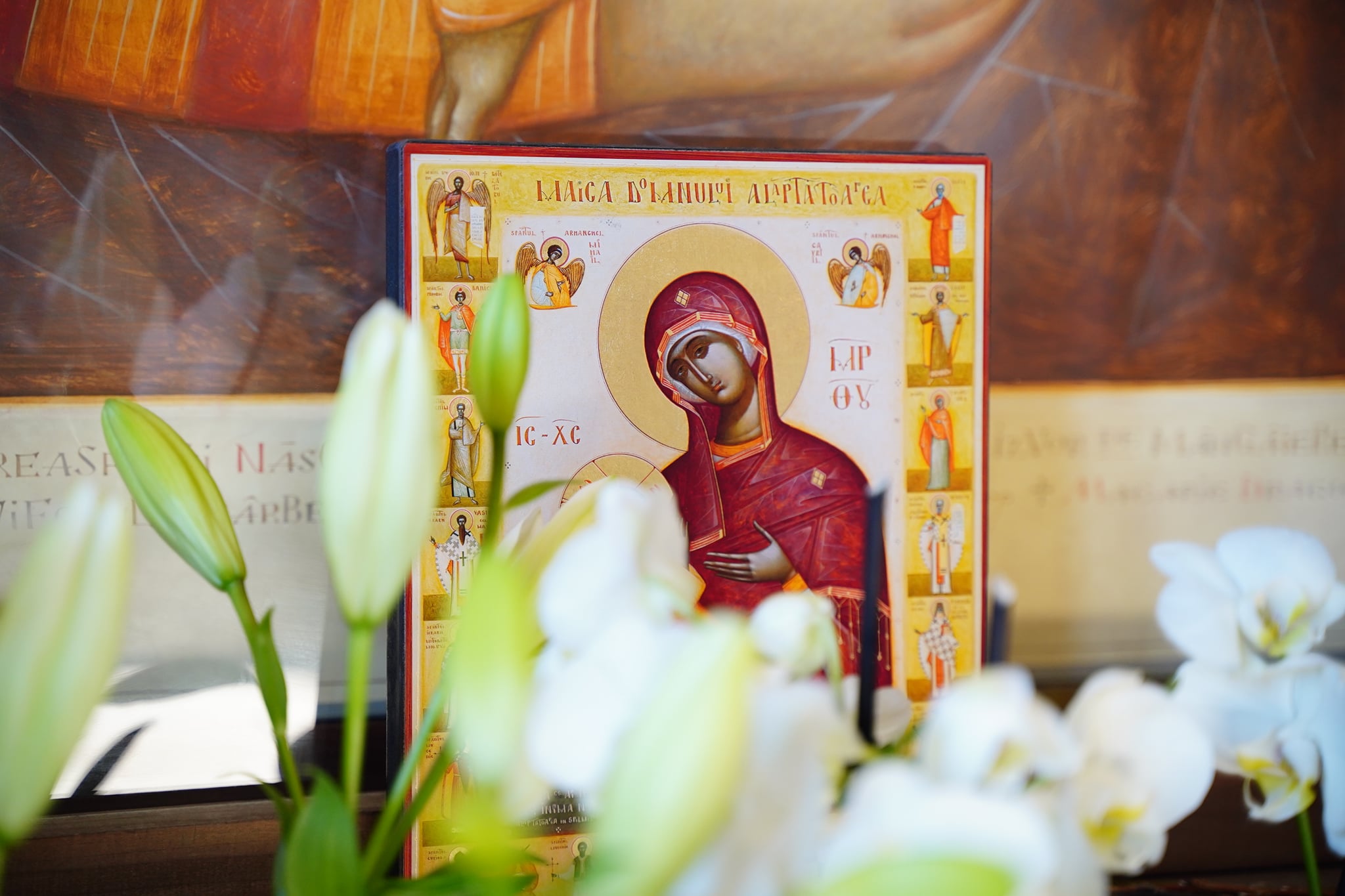 (Foto) Slujire Arhierească în Joia Mare, la Paraclisul Centrului Episcopal din Stockholm