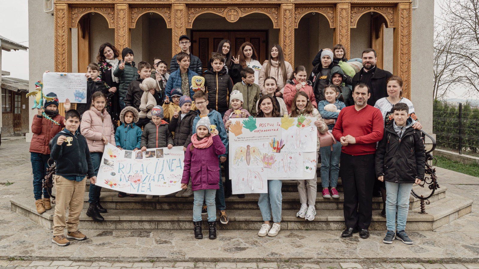Final de concurs catehetic la Centrul „Osana” din Bacău