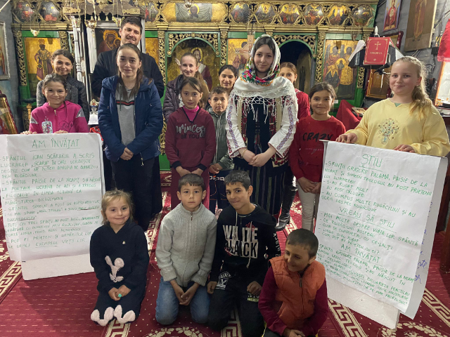 Proiect catehetic la Parohia „Nașterea Maicii Domnului” Busuioceni
