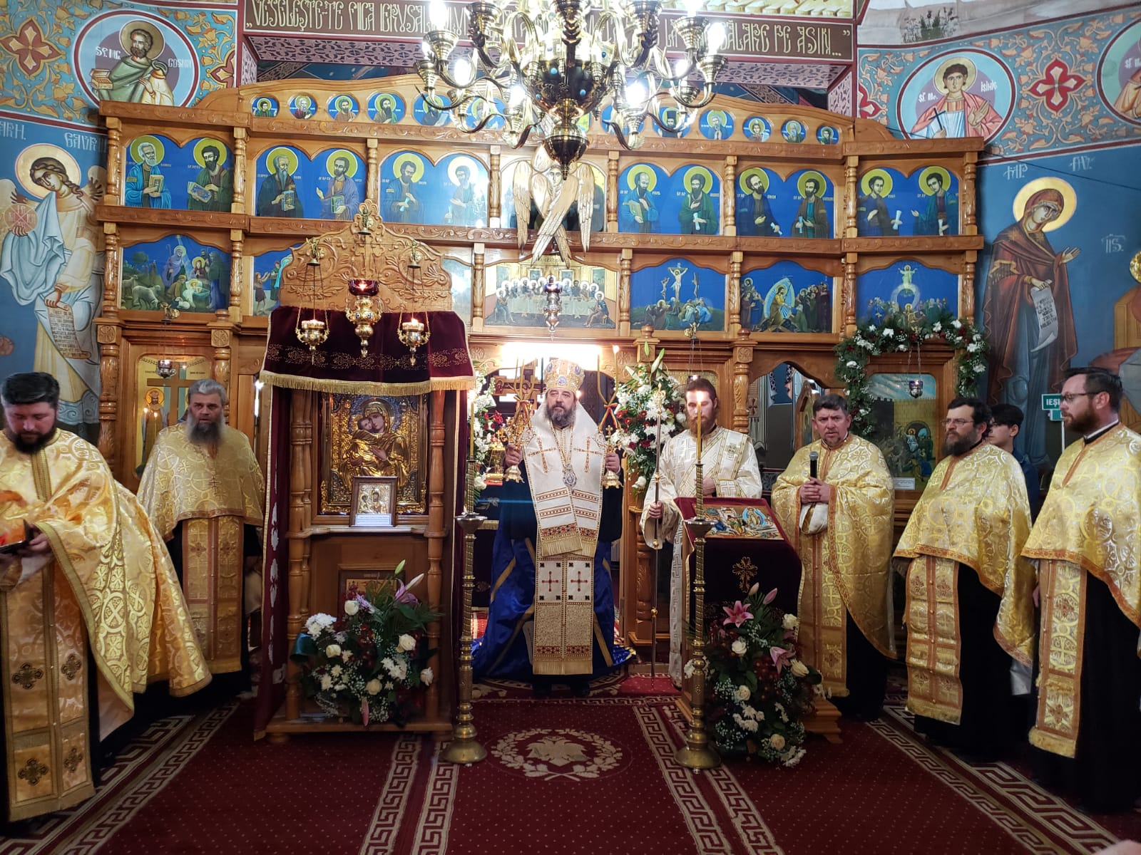 Sărbătoarea Intrării Domnului in Ierusalim, hramul Parohiei Mesteacăn