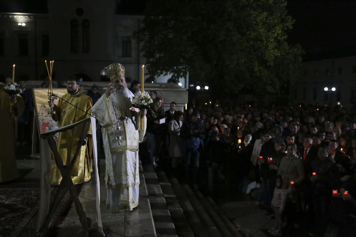 Învierea Domnului, celebrată în mod inedit anul acesta la Iași: slujbă și în limba slavonă pentru refugiații ucraineni