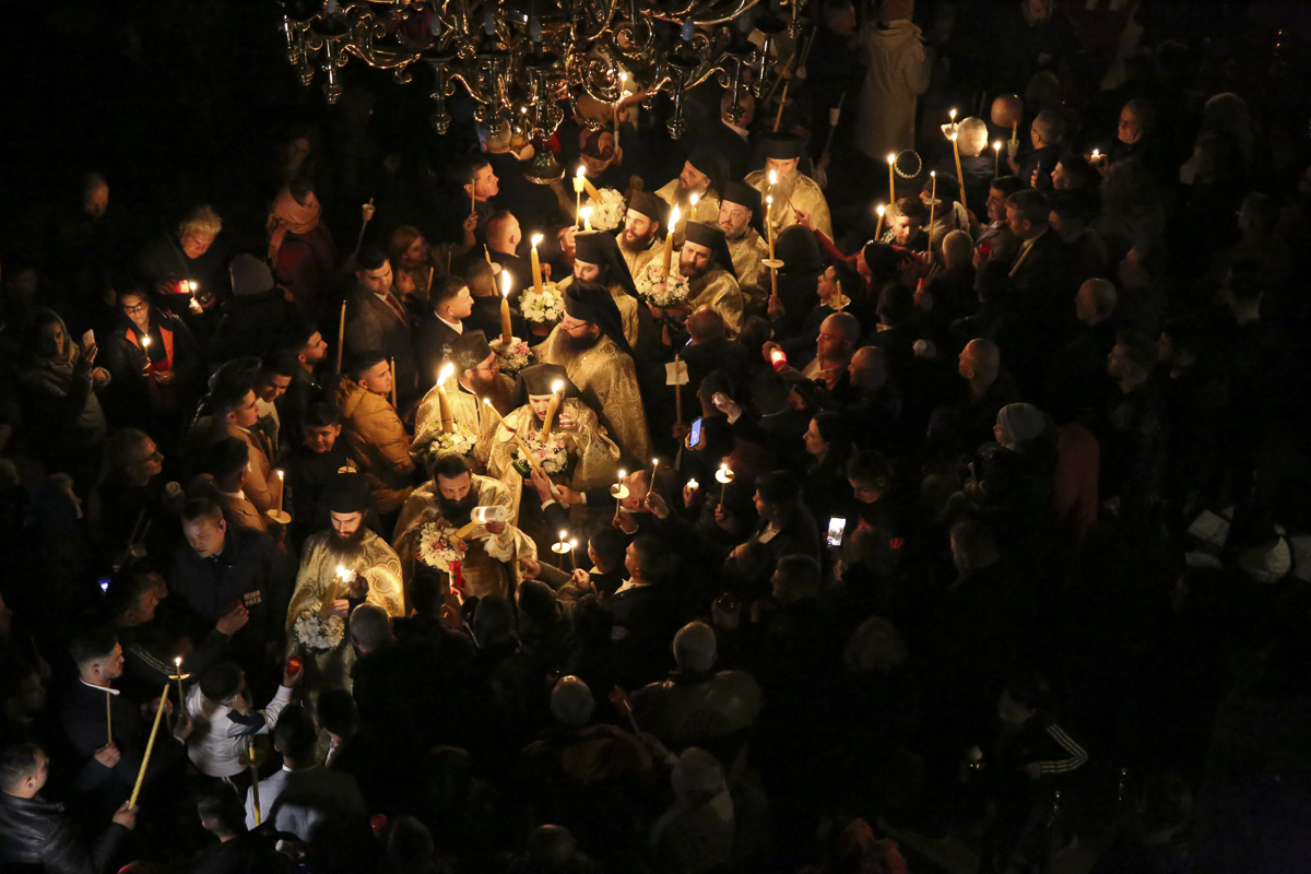 Învierea Domnului, celebrată în mod inedit anul acesta la Iași: slujbă și în limba slavonă pentru refugiații ucraineni