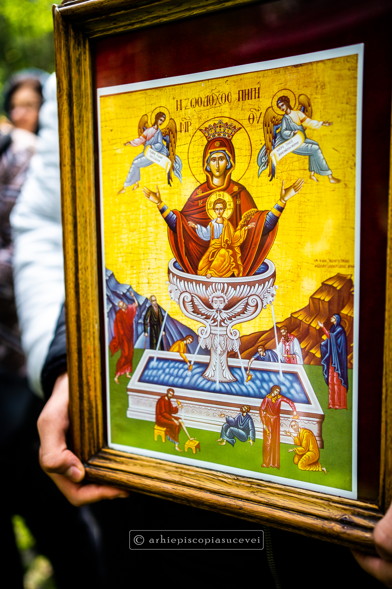 Izvorul Tămăduirii la Mănăstirea „Sfântul Ioan cel Nou de la Suceava”