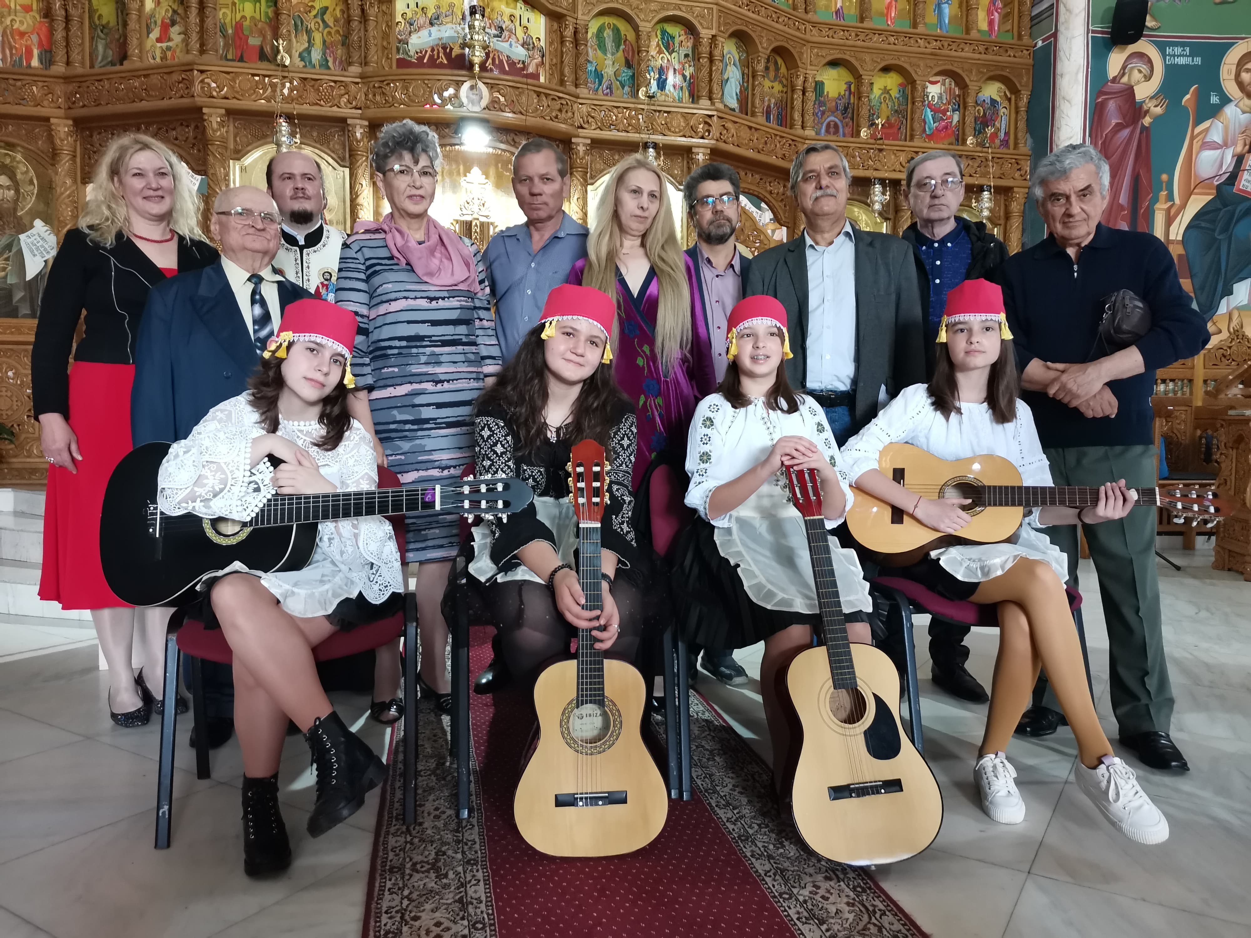 Festivitatea de premiere a concursului cu tema „Pace pe Pământ”, la Parohia „Sfântul Mare Mucenic Mina” din Buzău