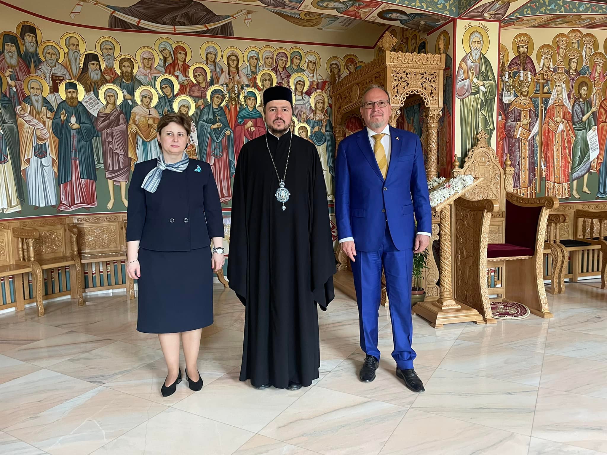 PS Veniamin a primit vizita Ambasadorului României în Republica Moldova