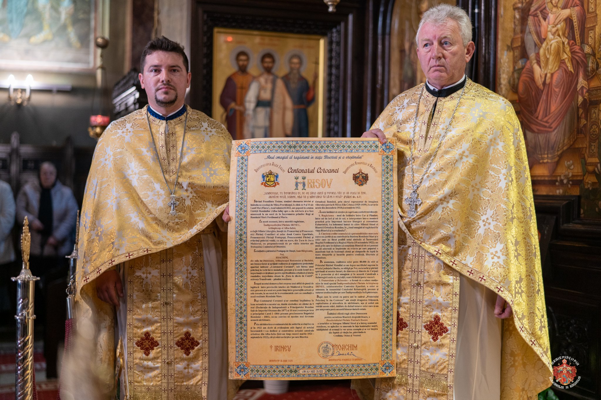 Delegaţie din Eparhia Romanului şi Bacăului, la Ziua Regalității din Alba Iulia
