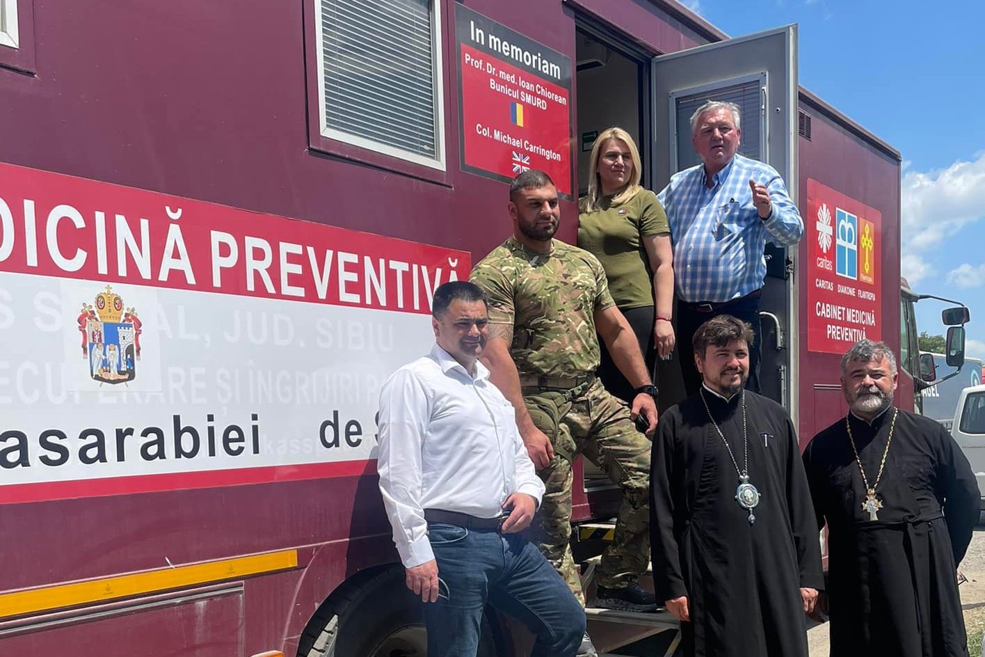 Sprijin medical pentru ucraineni din partea Episcopiei Basarabiei de Sud