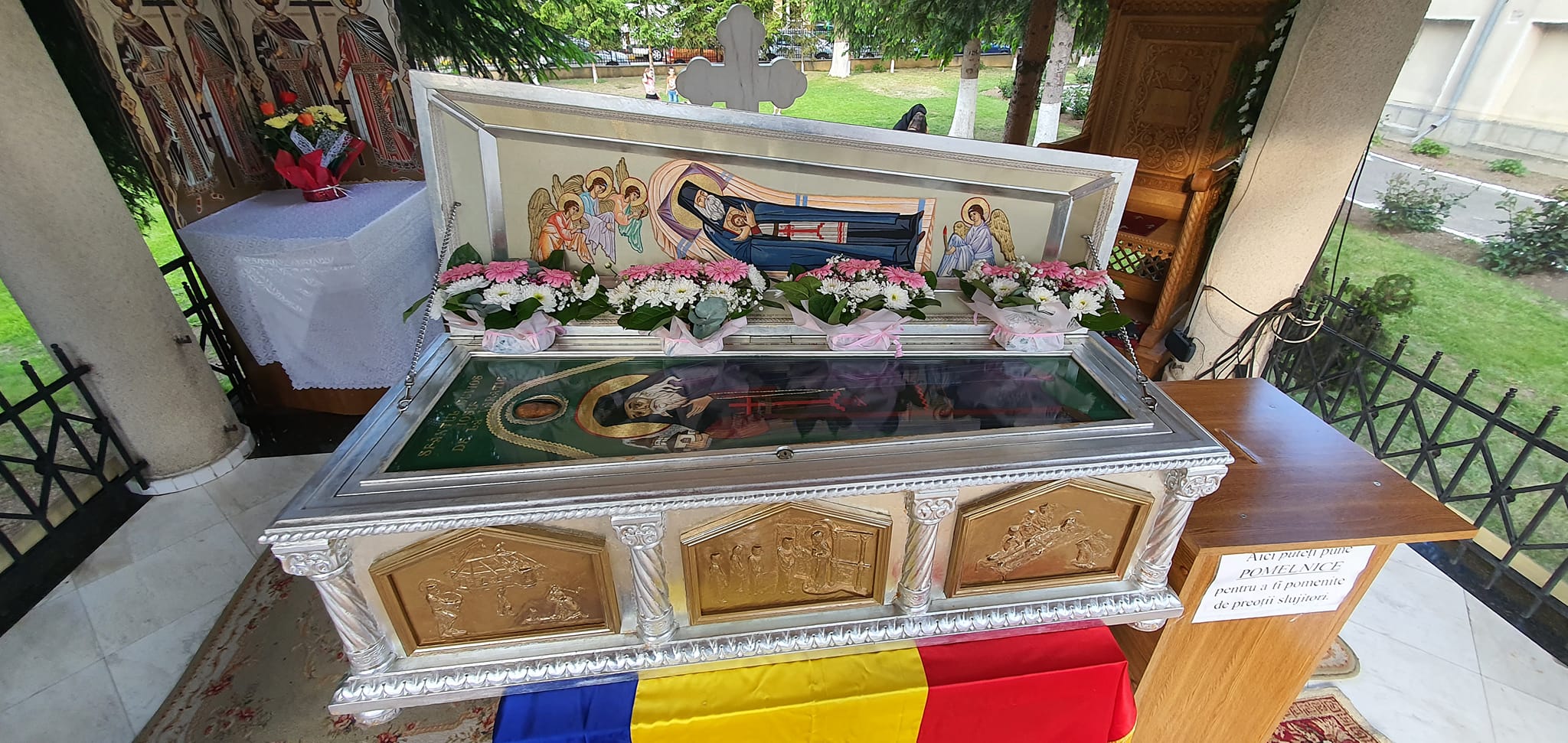 Moaştele Sfântului Cuvios Iosif de la Varatic, în pelerinaj la Bacău