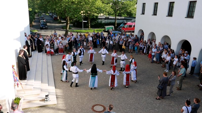 Moaștele Sfântului Cuvios Gheorghe de la Cernica, aduse la München, Hersbruck și Nürnberg