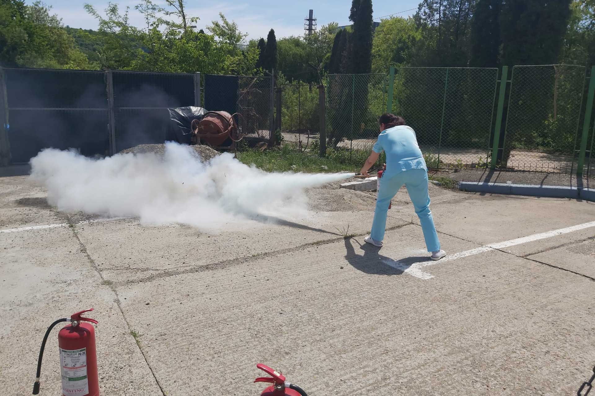 Activitate PSI la Spitalul „Providența” Activitate PSI la Spitalul „Providența”