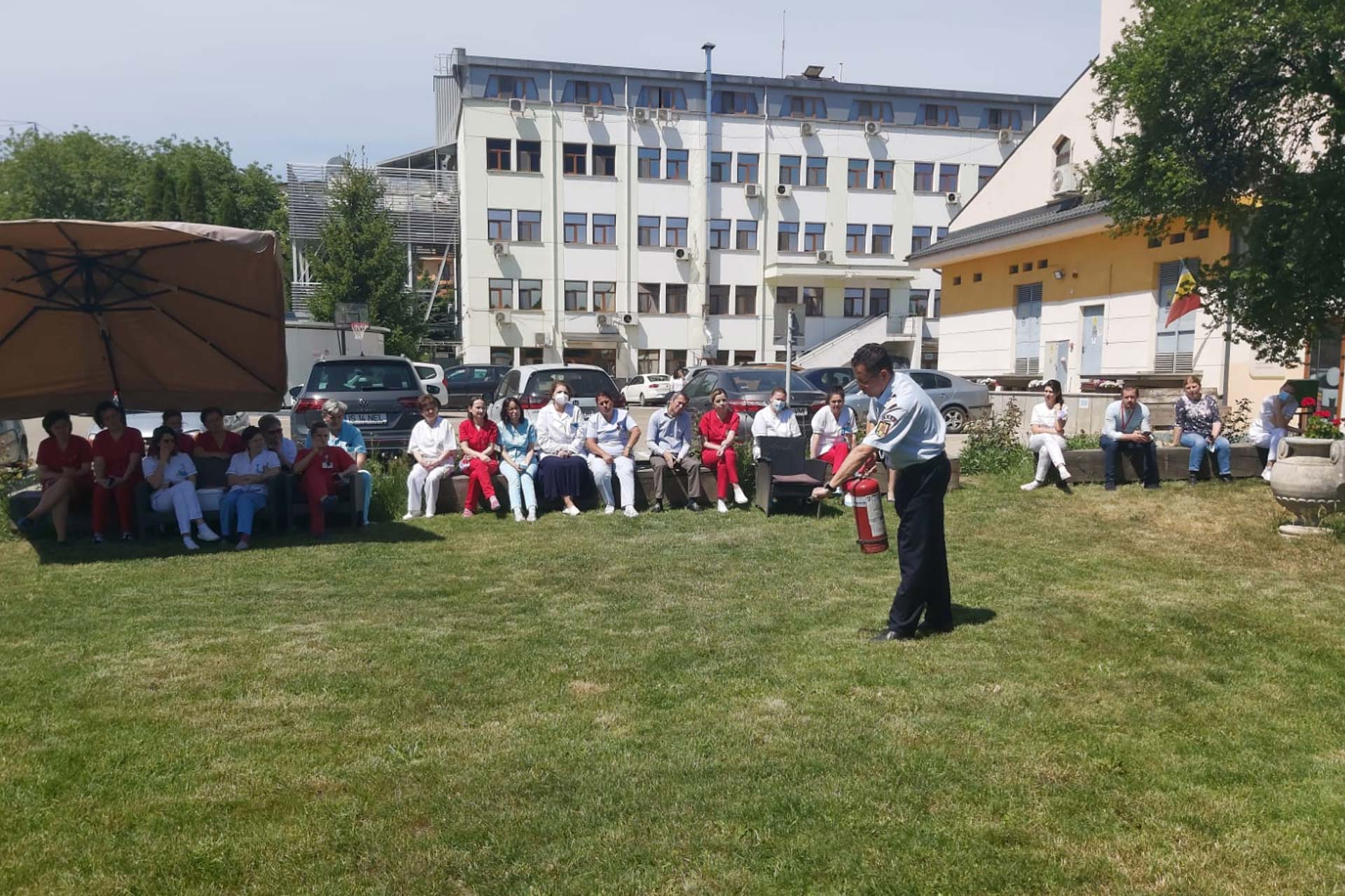 Activitate PSI la Spitalul „Providența” Activitate PSI la Spitalul „Providența”