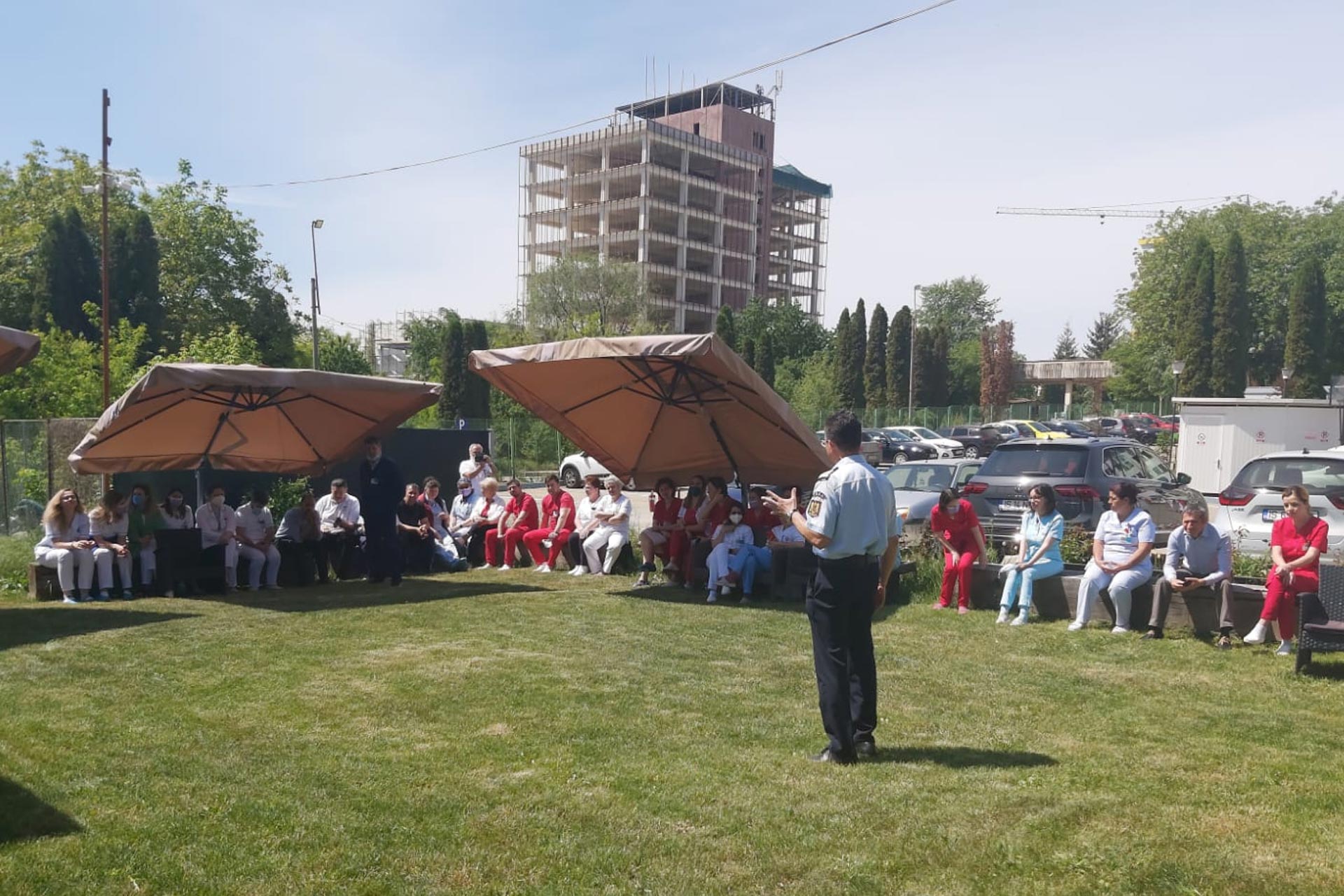 Activitate PSI la Spitalul „Providența”