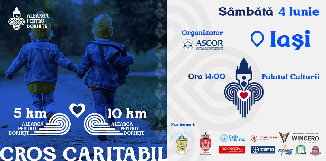 ASCOR Iași te pune în mișcare. Aleargă pentru dorințe 2.0 – cros caritabil