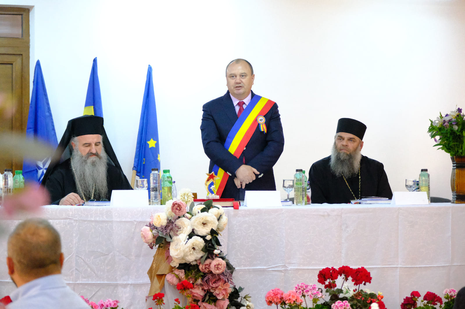 Arhim. Ciprian Grădinaru a primit titlul de cetățean de onoare al comunei natale Hlipiceni