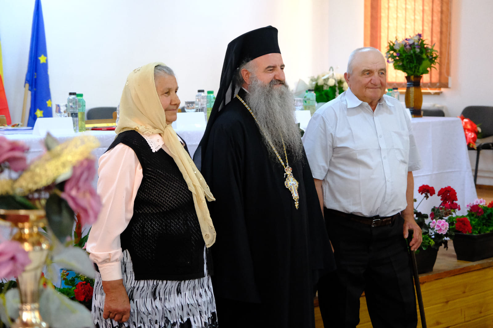 Arhim. Ciprian Grădinaru a primit titlul de cetățean de onoare al comunei natale Hlipiceni