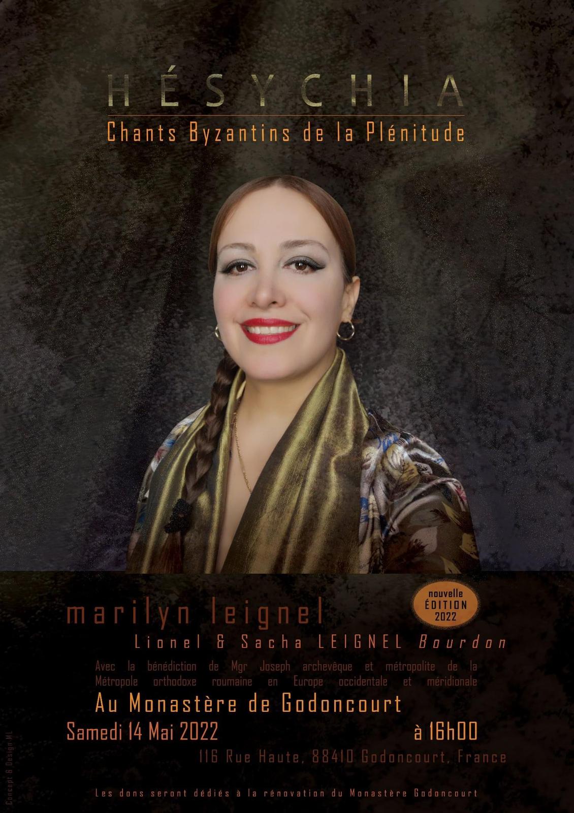 Hesychia – concert de muzică bizantină pentru sprijinirea mănăstirii Godoncourt Hesychia – concert de muzică bizantină pentru sprijinirea mănăstirii Godoncourt