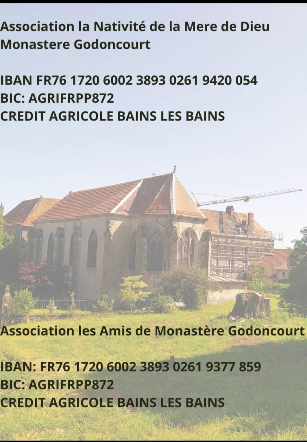 Hesychia – concert de muzică bizantină pentru sprijinirea mănăstirii Godoncourt Hesychia – concert de muzică bizantină pentru sprijinirea mănăstirii Godoncourt