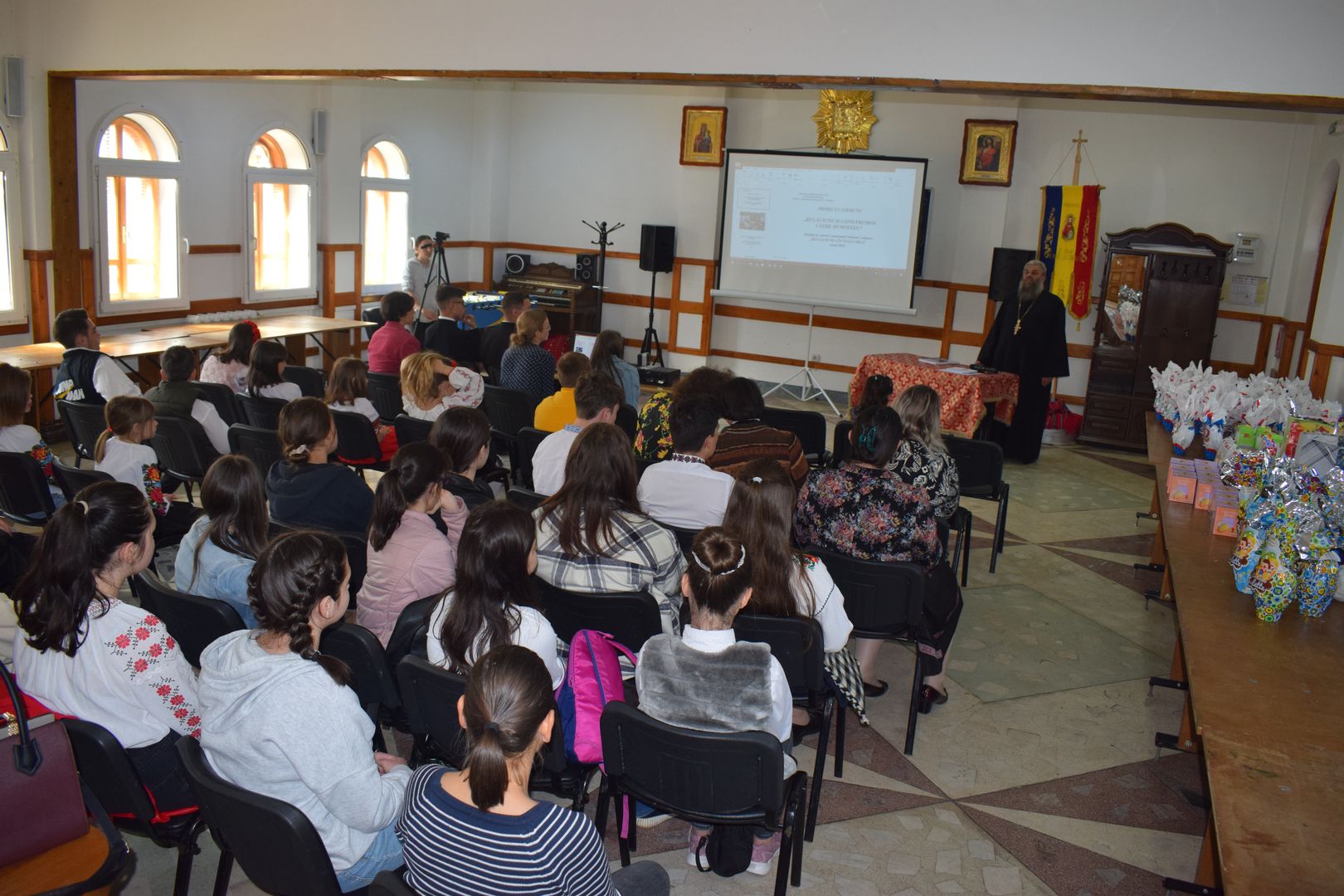 Proiectul catehetic „Rugăciune și gând frumos către Dumnezeu”, în Parohia „Sfântul Ioan Botezătorul” din Protopopiatul Botoșani