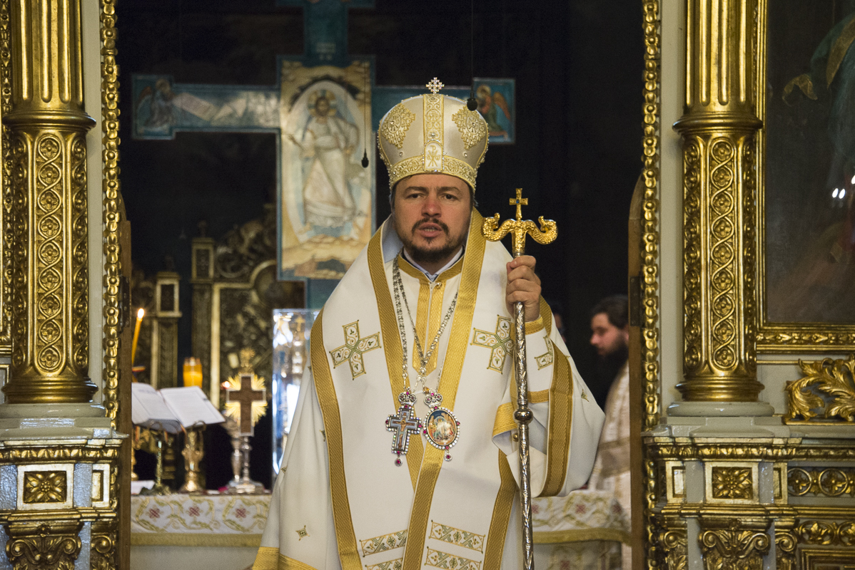 Preasfințitul Părinte Veniamin la Catedrală: „Ne împărtășim de prezența lui Hristos în viața noastră prin credință”