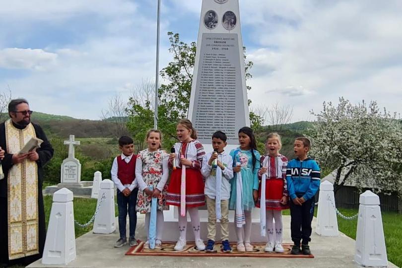 Proiectul „Eroi au fost, eroi sunt încă!”, în Parohia Odobeşti, Protopopiatul Bacău