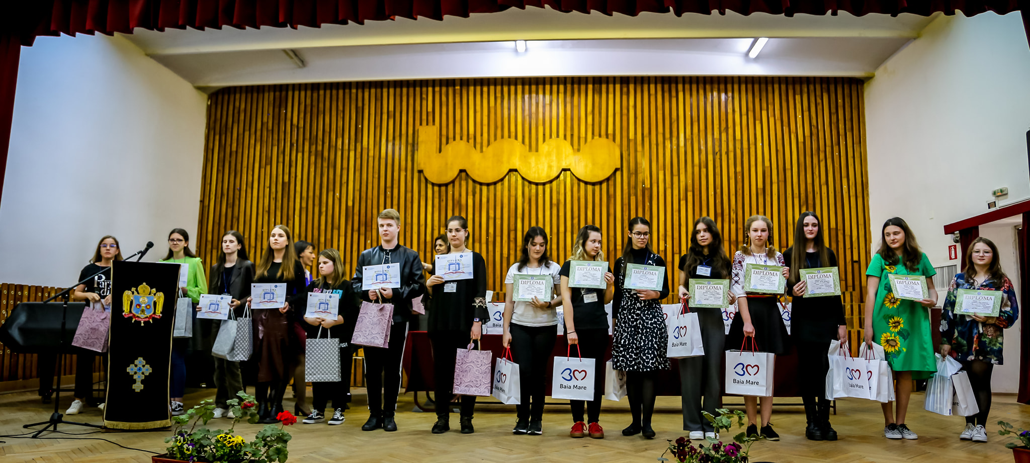 Festivitatea de premiere a Olimpiadei Naționale Interdisciplinare de Limba și literatura română și Religie intitulată „Cultură și Spiritualitate Românească”, Baia Mare