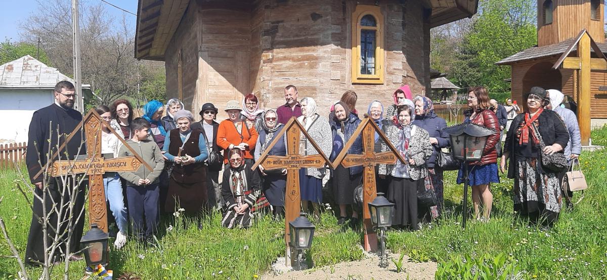 Beneficiarii Centrului de socializare „Osana” din Bacău, în pelerinaj