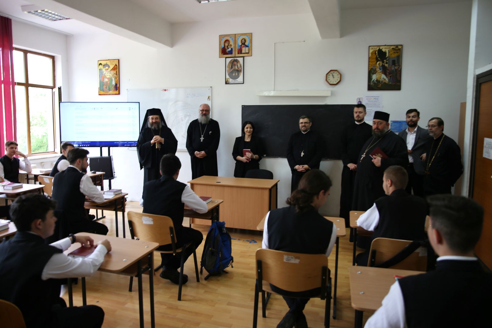 PS Nichifor Botoșăneanul a vizitat Seminarul Teologic din Iași