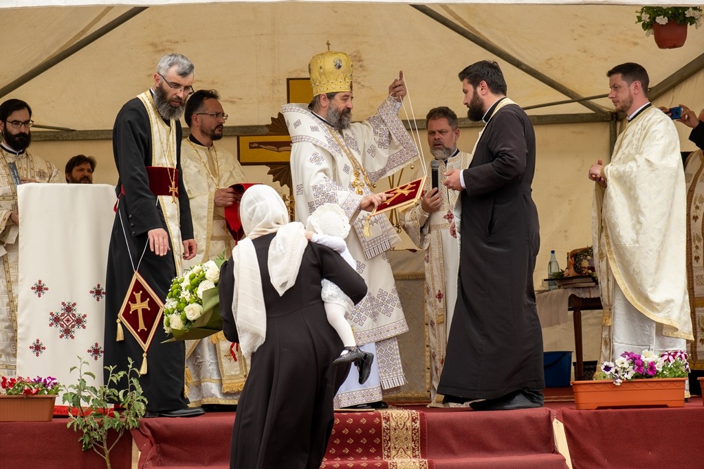 PS Nichifor Botoșăneanul, prezent la hramul Parohiei Săcărești