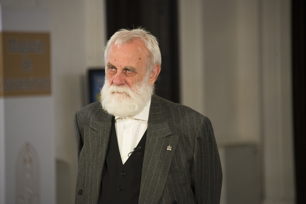 Foto: Tudorel Rusu Ștefan Câlția, la Iași: „Când părintele mi-a pus Crucea Moldavă în piept, am avut sentimentul că m-ați înfiat, că sunt ieșean”