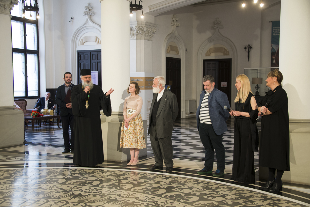 Foto: Tudorel Rusu Ștefan Câlția, la Iași: „Când părintele mi-a pus Crucea Moldavă în piept, am avut sentimentul că m-ați înfiat, că sunt ieșean”