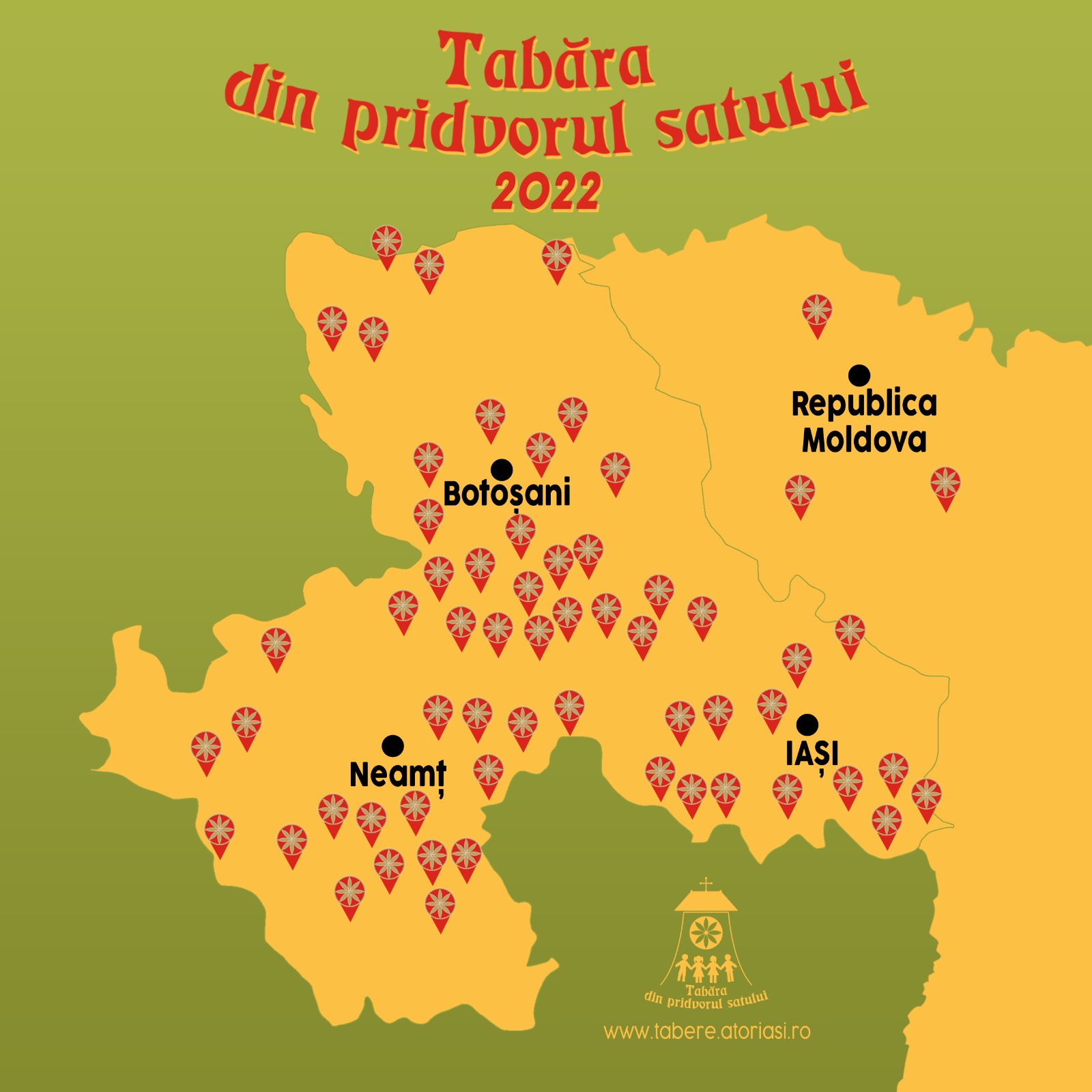 „Tabăra din pridvorul satului”, organizată și în acest an. Organizatorii își propun să ajungă la 5.000 de copii