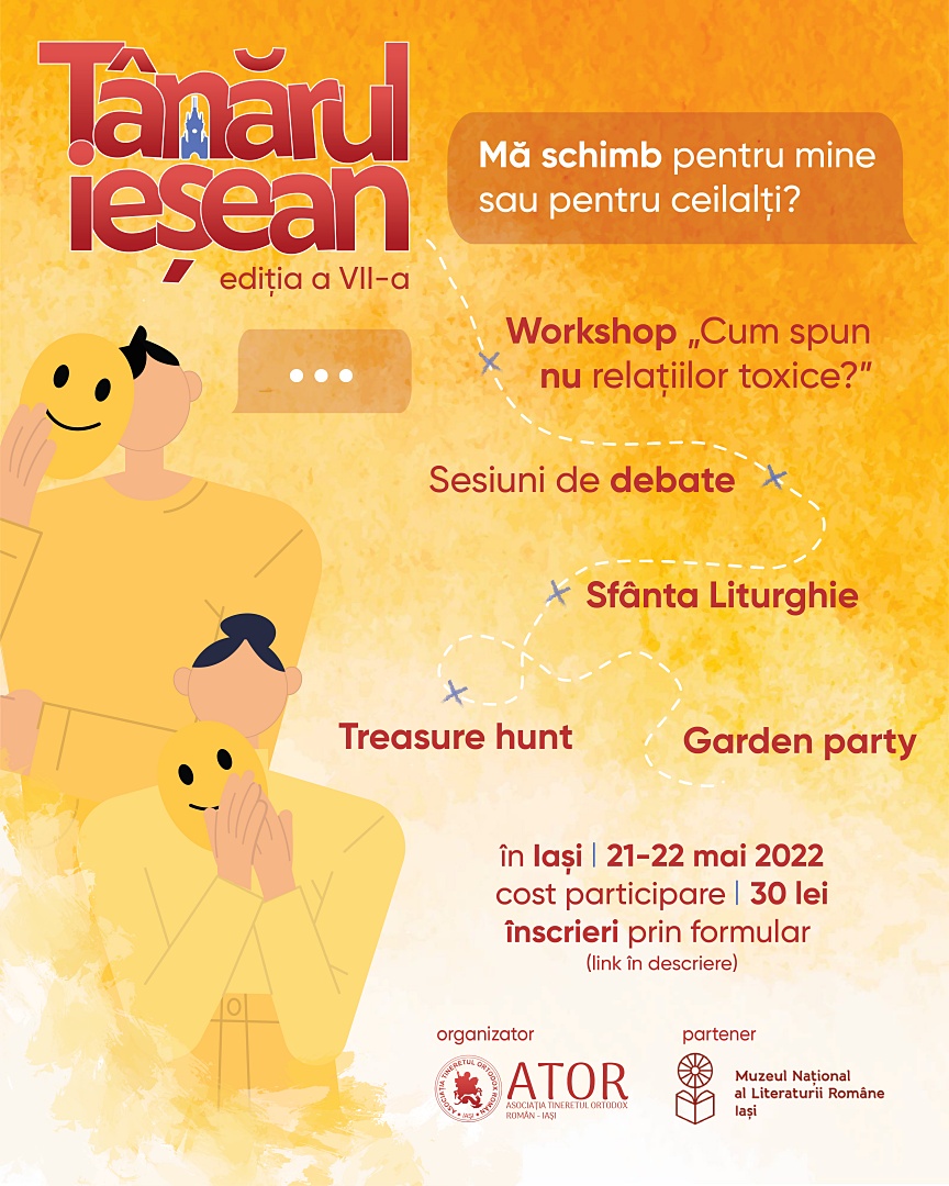 Tânărul Ieșean, ediția a VII-a:  „Mă schimb pentru mine sau pentru ceilalți?”