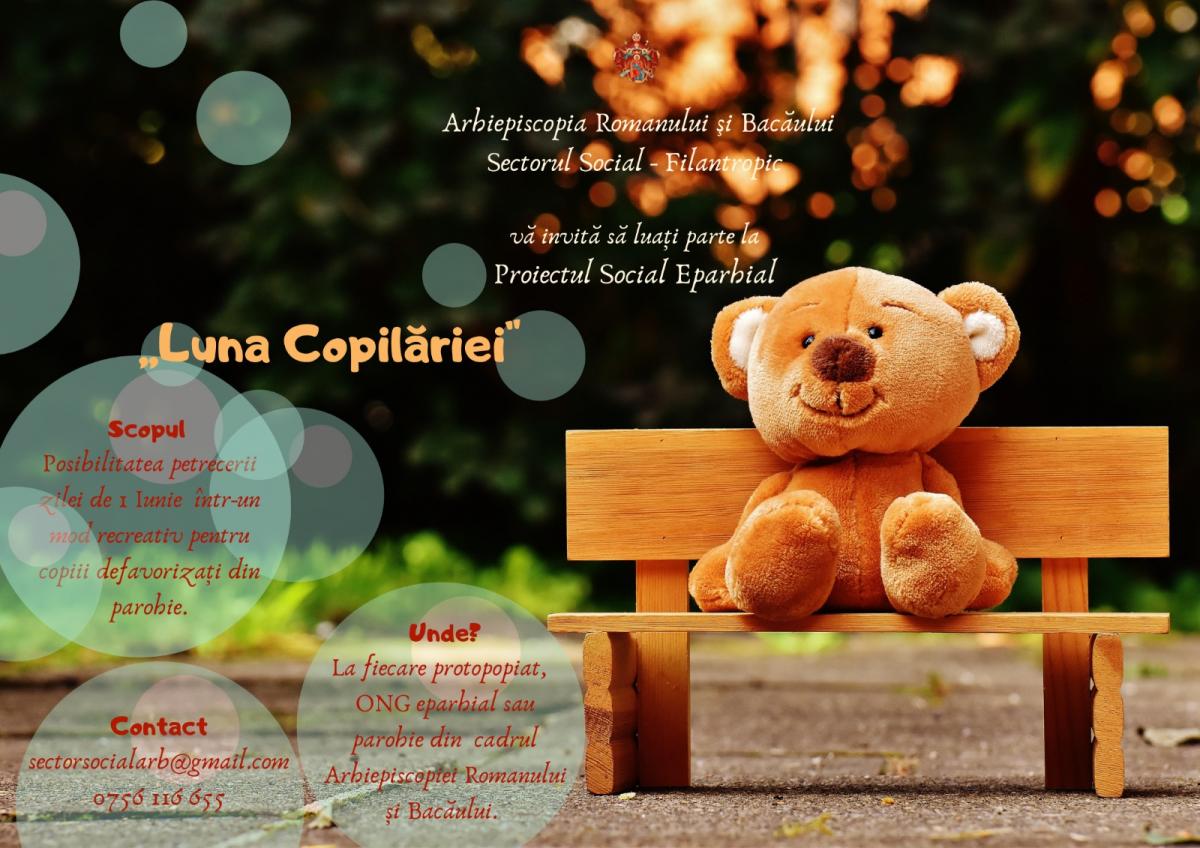 Programul „Luna copilăriei”, în Eparhia Romanului și Bacăului