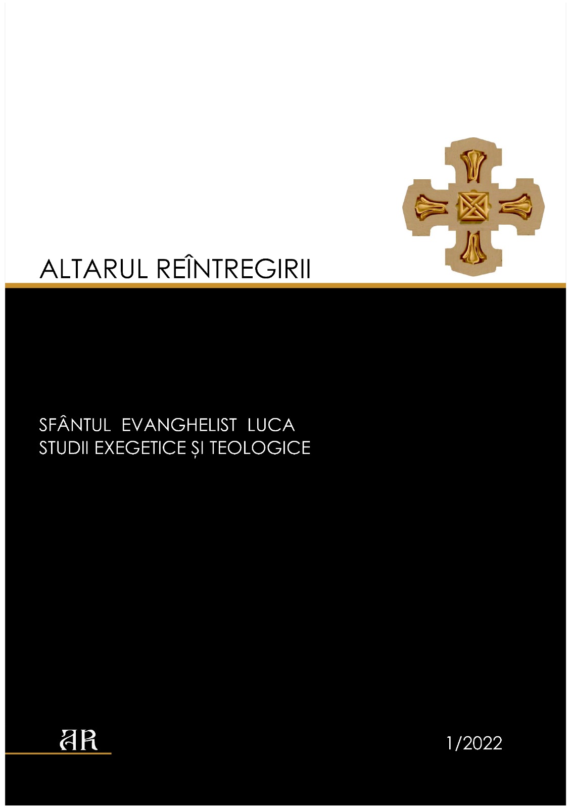 Un nou număr tematic al Revistei teologice „Altarul Reîntregirii” din Alba Iulia
