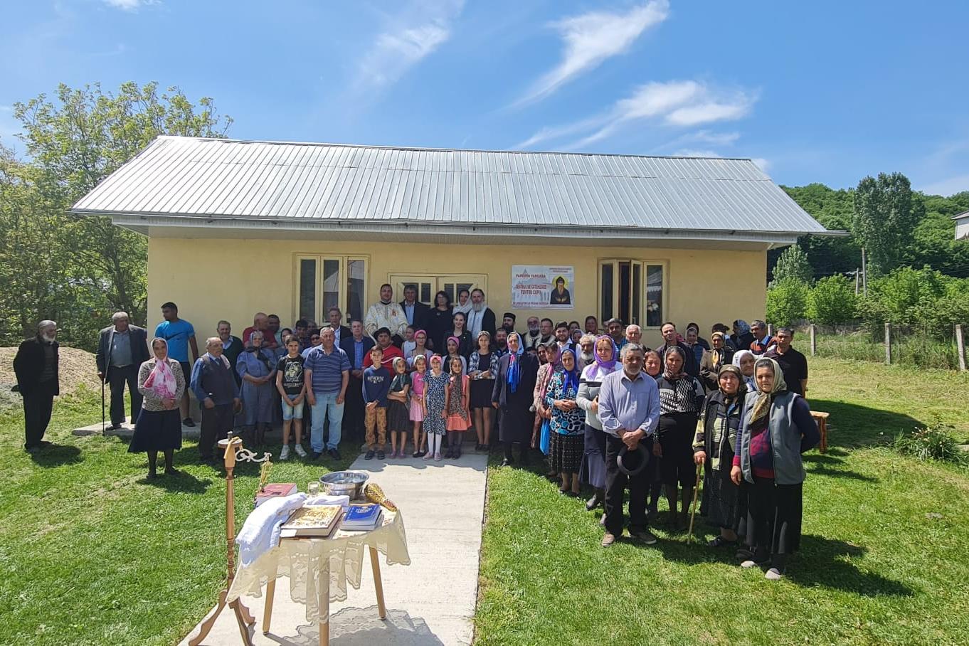 Inaugurarea Centrului catehetic pentru copii al Parohiei Barcana