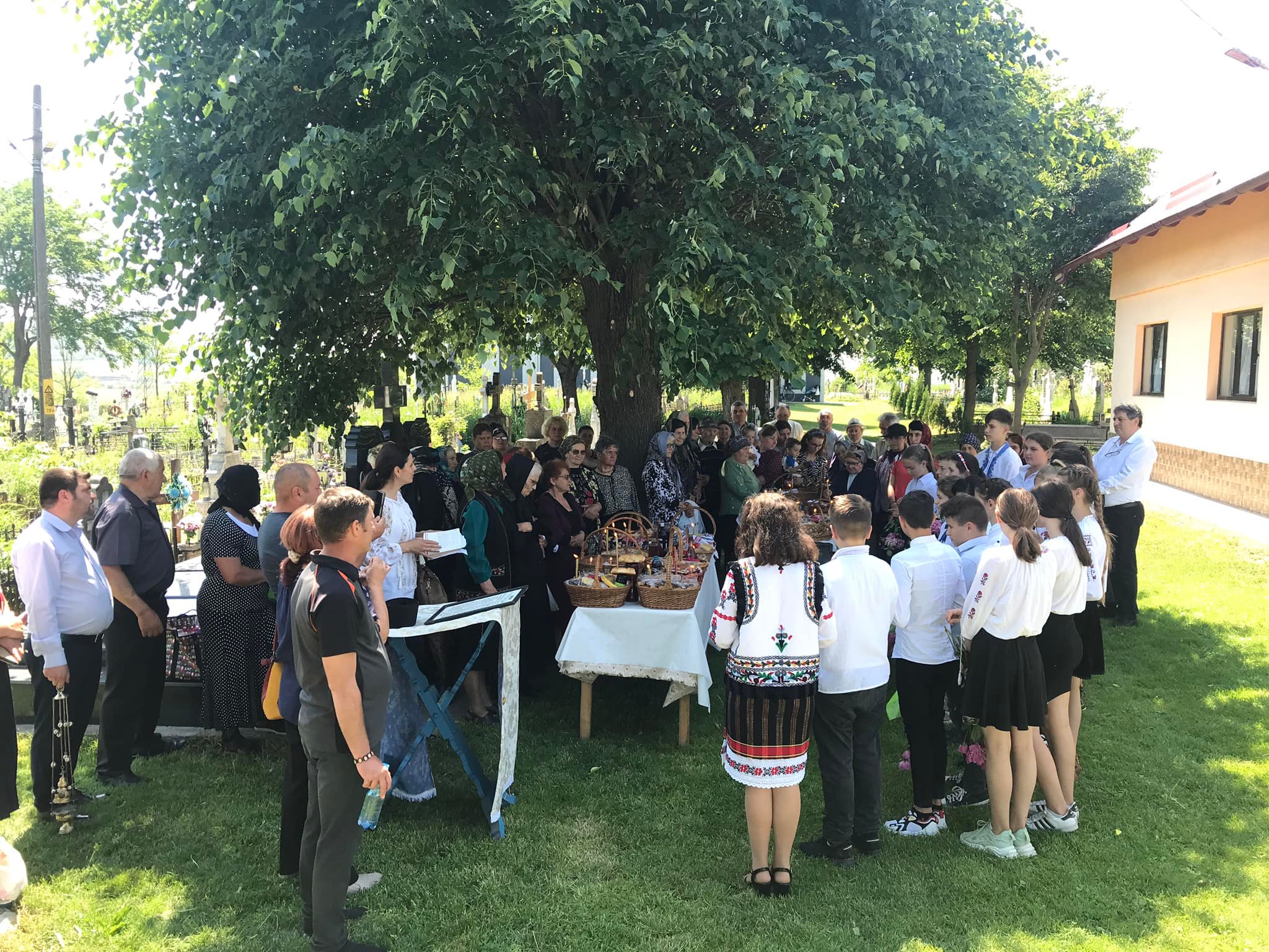 Eroii neamului, cinstiți în Parohia Lespezi, Protopopiatul Pașcani