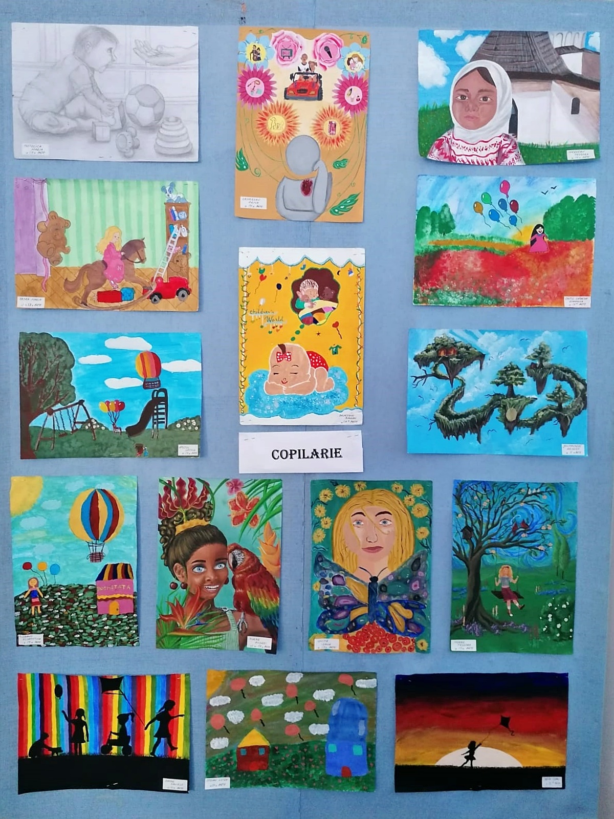 Copilăria: suflet, joc și culoare