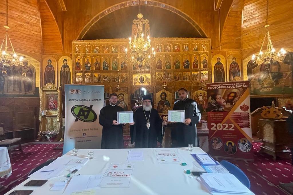 Atestate profesionale pentru preoții consilieri în adicții din Protoieria Bacău Atestate profesionale pentru preoții consilieri în adicții din Protoieria Bacău