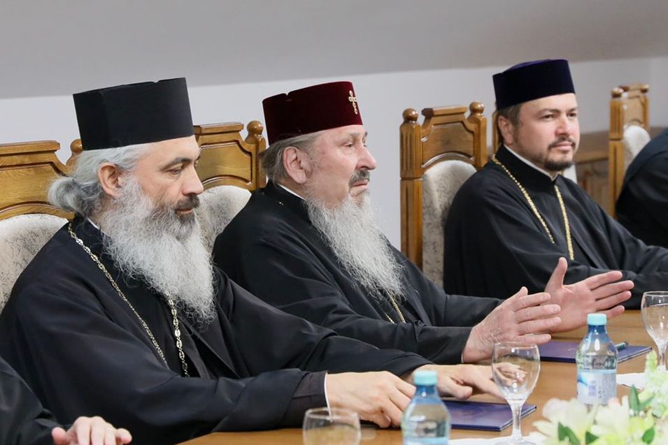 Delegaţie a Parlamentului României, la Mitropolia Basarabiei