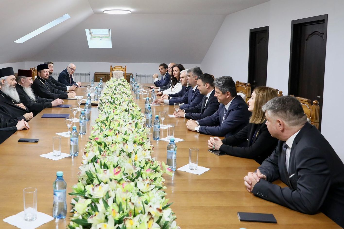 Delegaţie a Parlamentului României, la Mitropolia Basarabiei