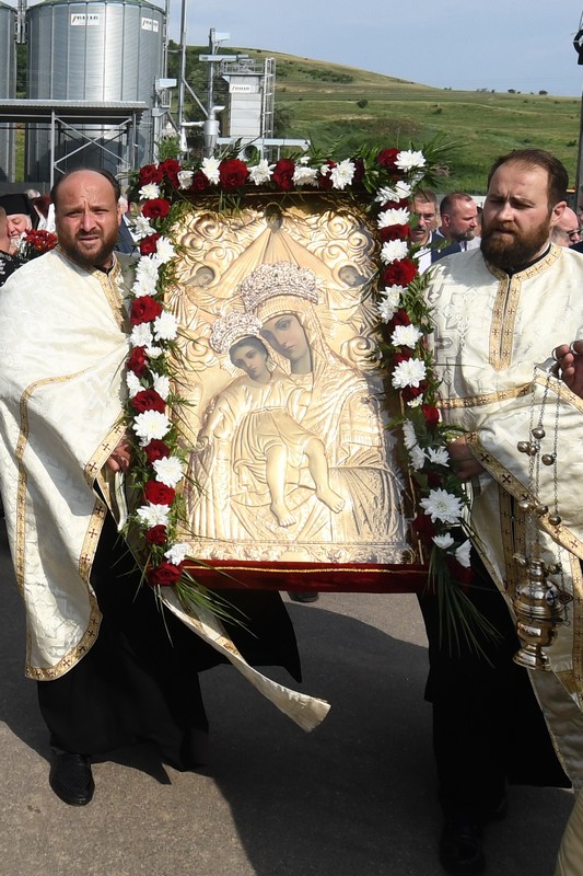 Foto: Constantin Ciofu Icoana Maicii Domnului de la Mănăstirea Hadâmbu, cinstită în Parohia Ipatele