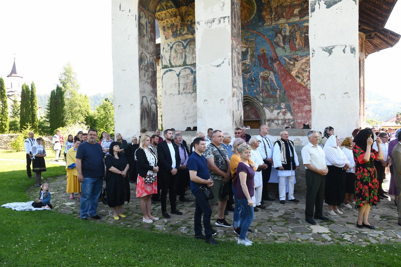 Liturghie arhierească la serbarea celui de-al doilea hram al Mănăstirii Humor