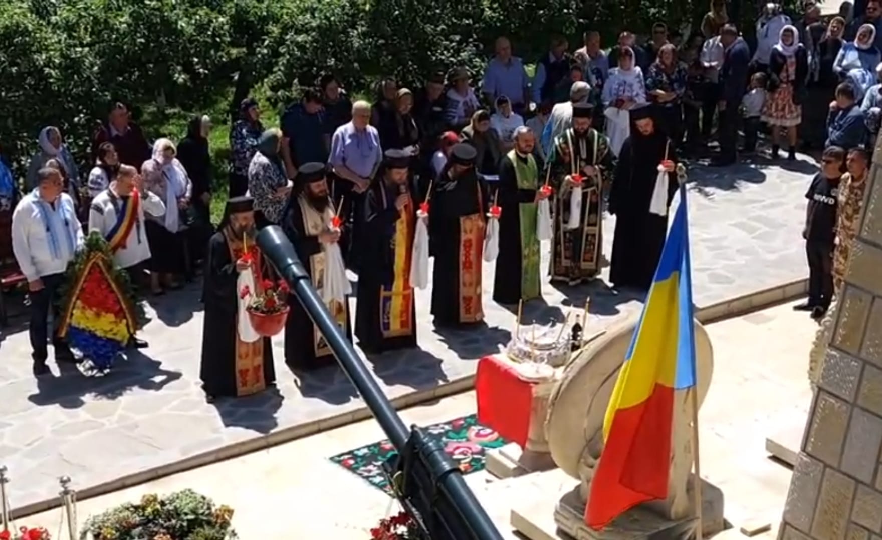 „Înălțarea Domnului”, prăznuită la Mănăstirea Eroilor din județul Neamț