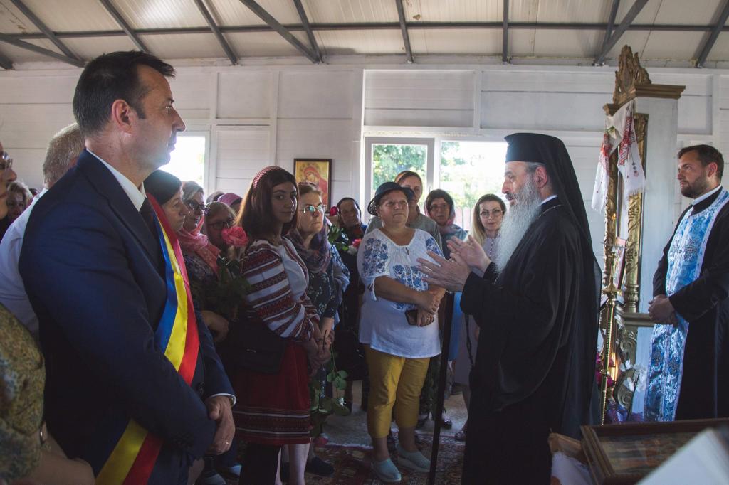 IPS Părinte Mitropolit Teofan, în vizită la noua Parohie „Buna Vestire” din Popricani-Iași