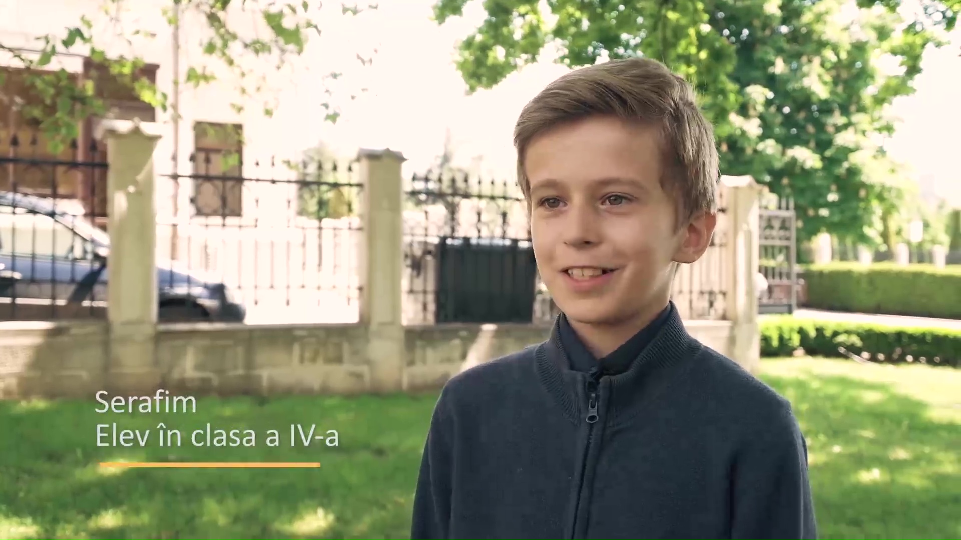 (Video) Serafim, bursier Pro Vita Iași: Mulțumim! Dumnezeu să vă răsplătească