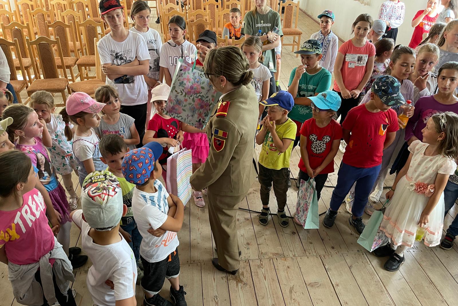 Serbare de Ziua Internațională a Copilului în localitatea Andrieșeni