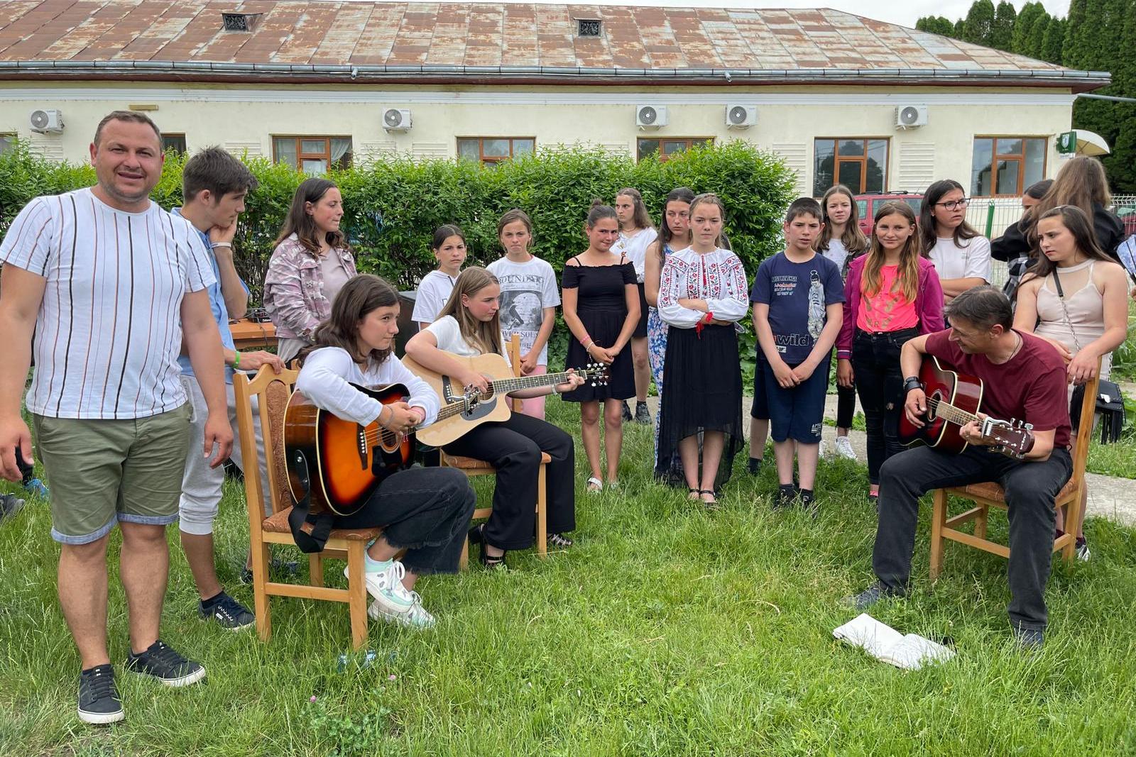 Serbare de Ziua Internațională a Copilului în localitatea Andrieșeni