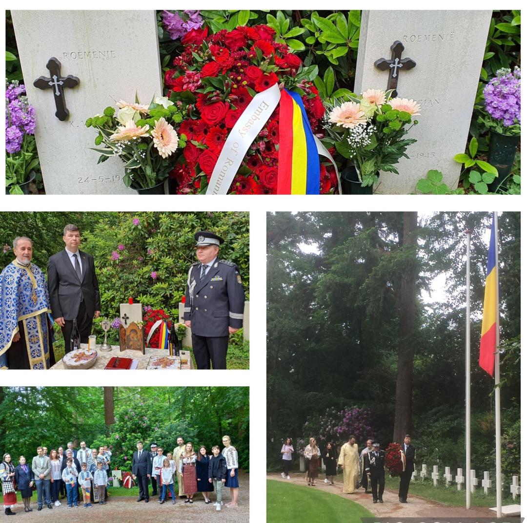 Ziua Eroilor, sărbătorită în Parohia „Sfântul Grigorie Teologul” din Schiedam